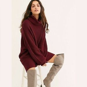 Free People XS oversized Sweater dress